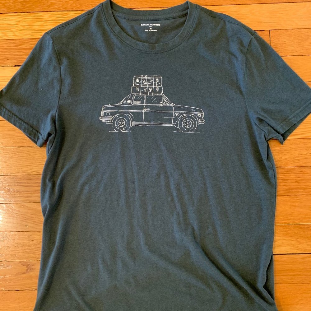 BANANA REPUBLIC Dark Green T Shirt